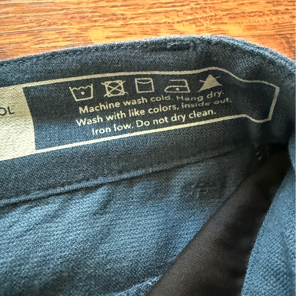 WOOLLY LONGHAUL Seattle Merino Wool Blend Pants Lightweight Warm Stretch 32 - Picture 5 of 6